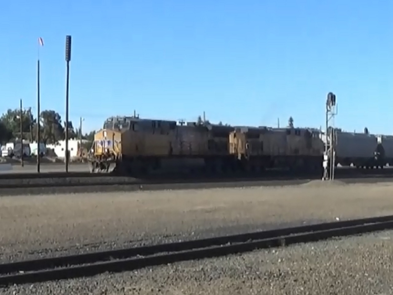 Union Pacific Train At Roseville