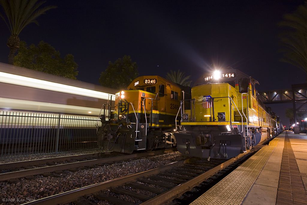 Unusual sight at Fullerton