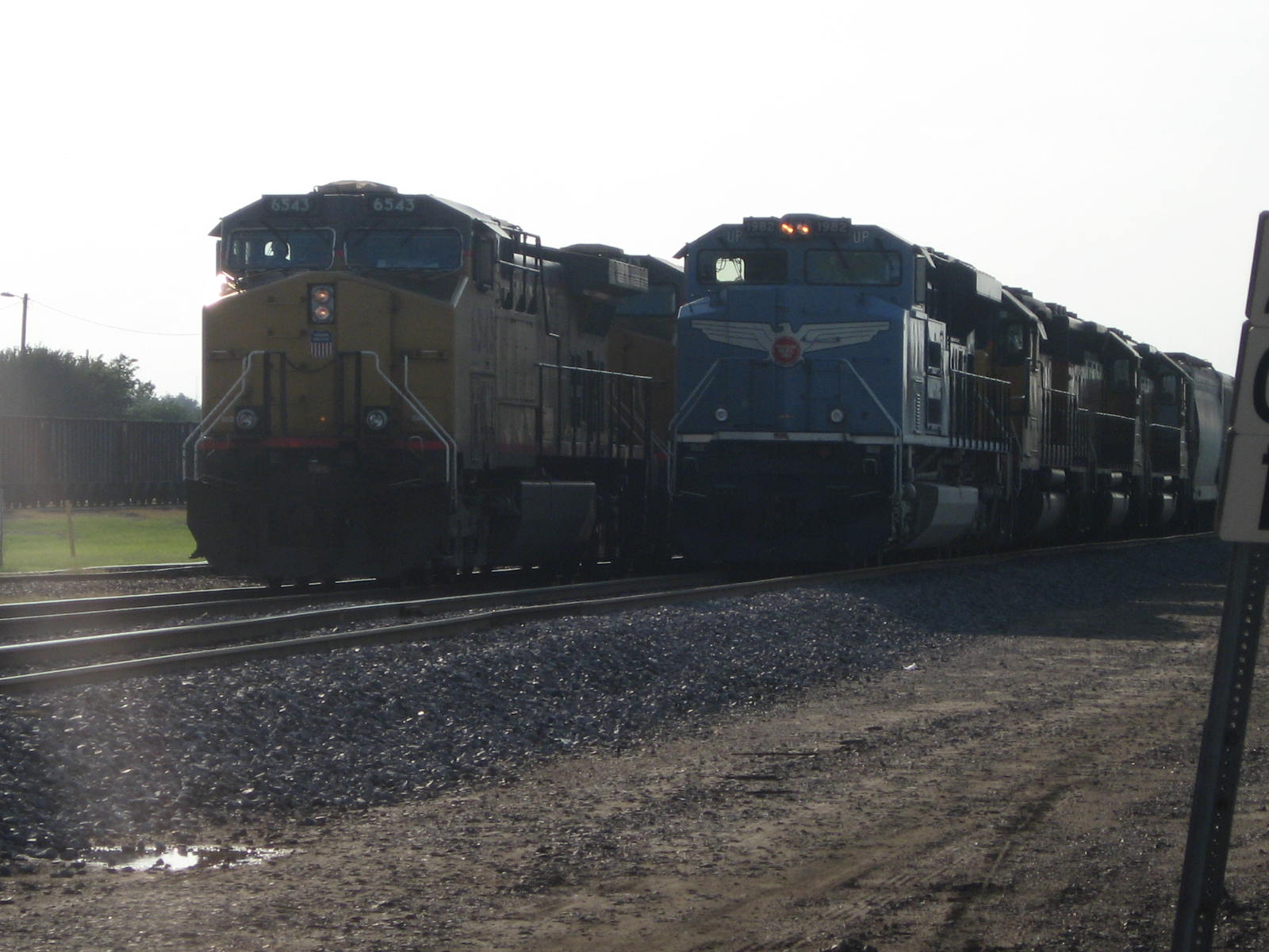 UP 1982 at the "Hard Road" in Boone