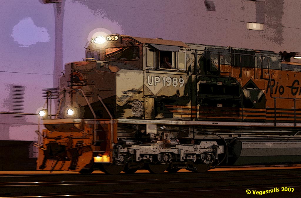 UP 1989 as a painting