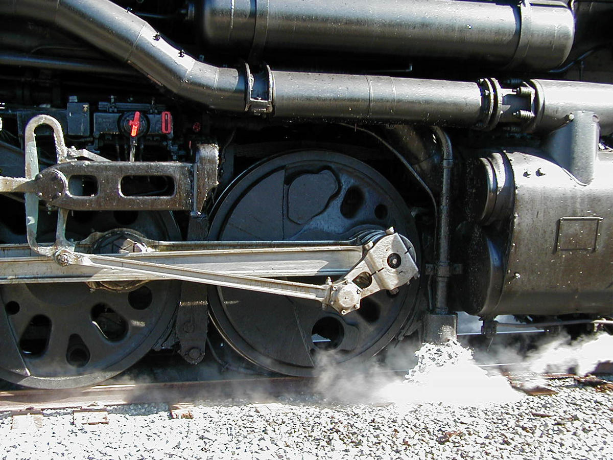 UP 3985 Close-up
