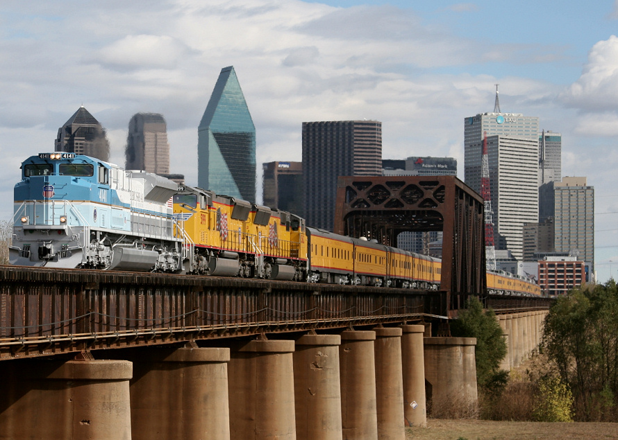 UP 4141 - Dallas TX - Sunday Nov 20