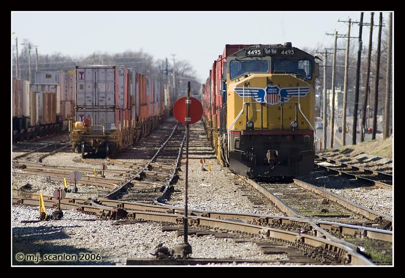 UP 4495 - SD70M - M.J. Scanlon