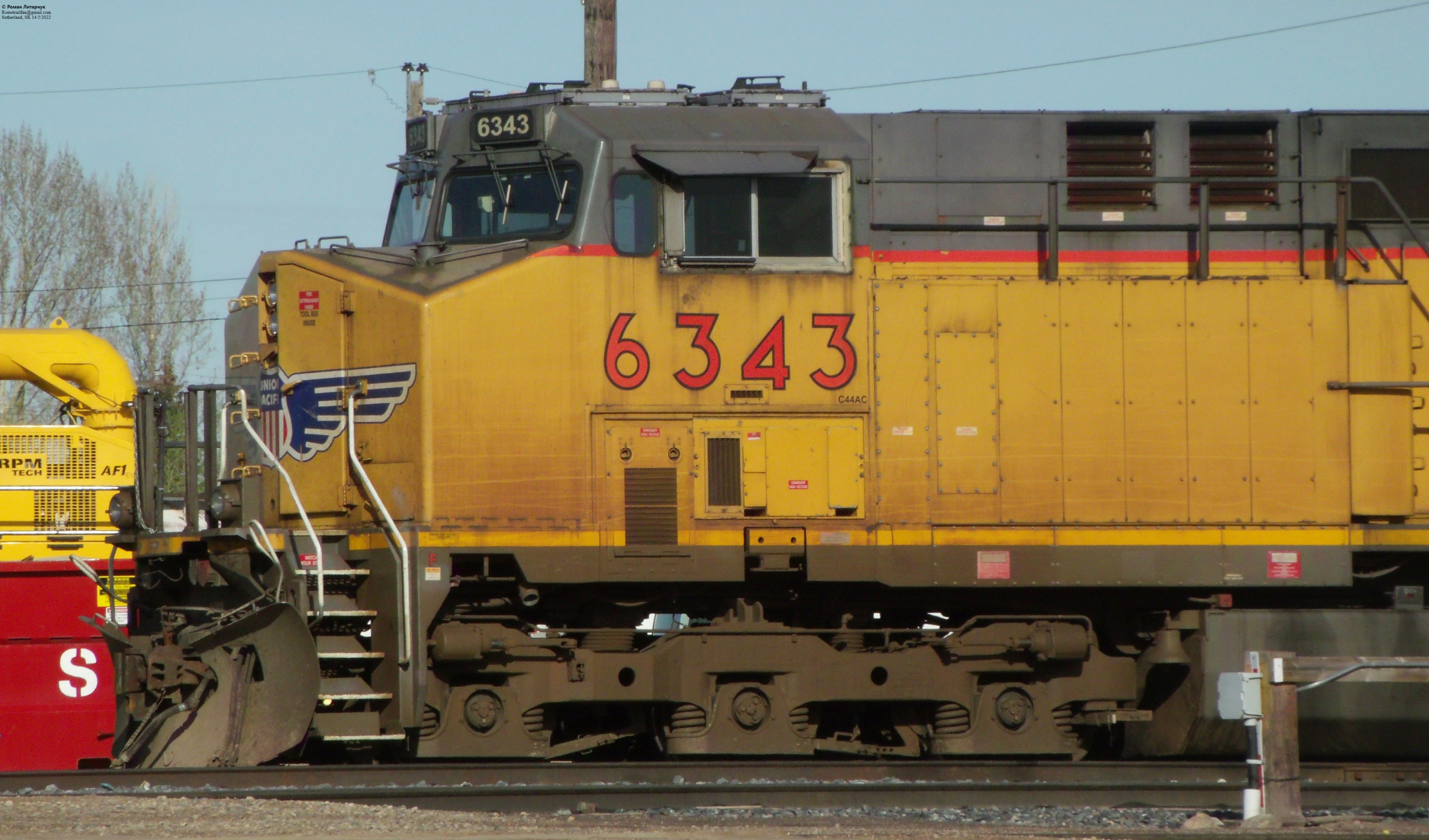 UP 6343 C44AC