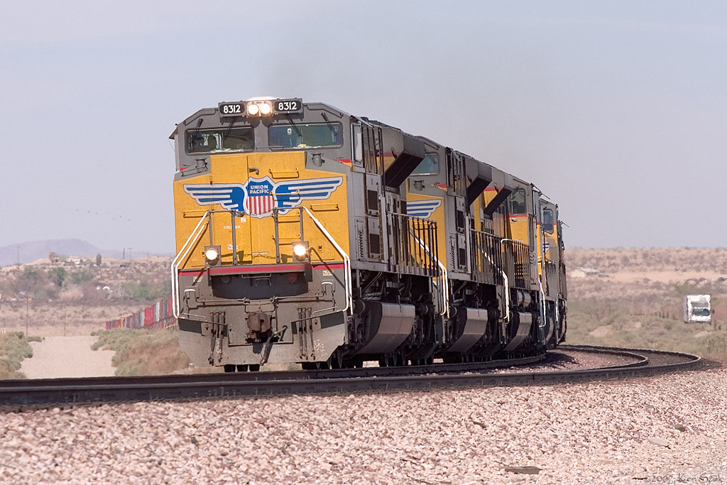 UP 8312 @ Hodge