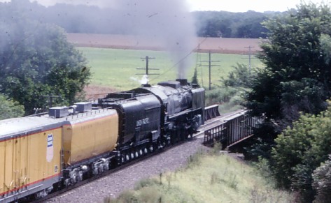 UP 844 at Emmett, KS