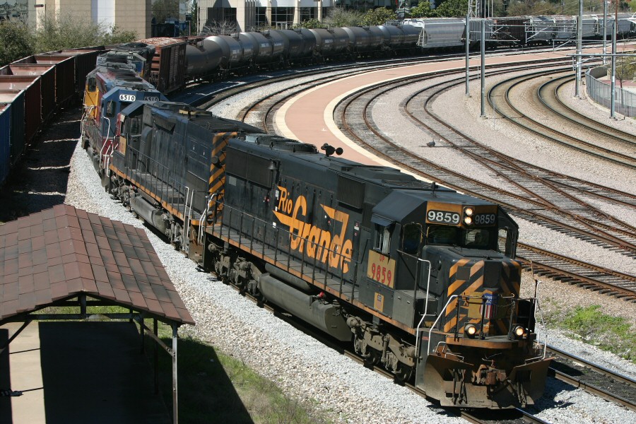 UP 9859 - DALLAS TX  ex-DRGW