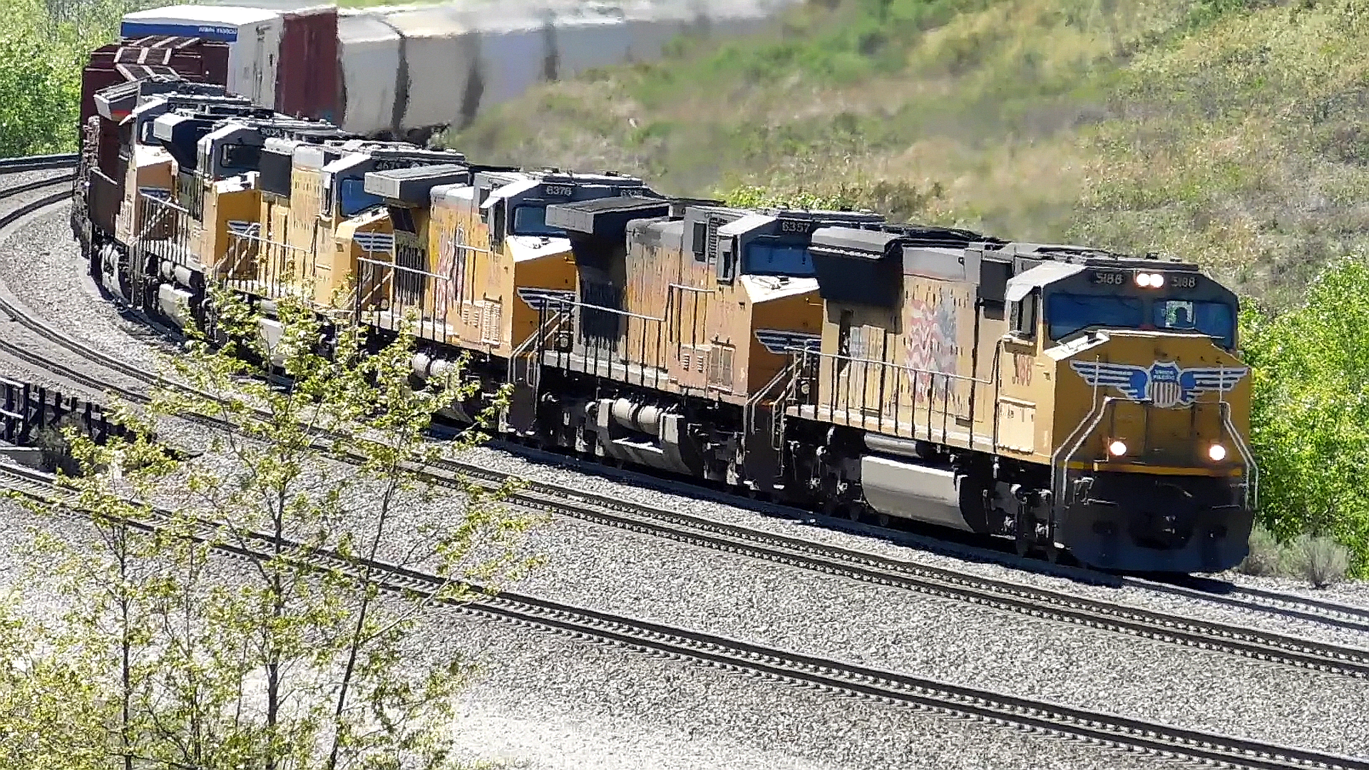 UP eastbound