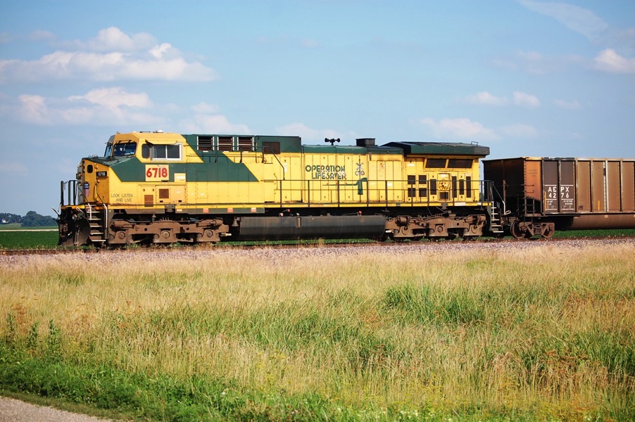UP empty coal train