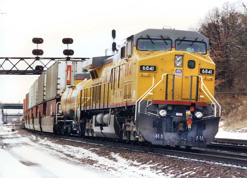 UP power with a fuel tender