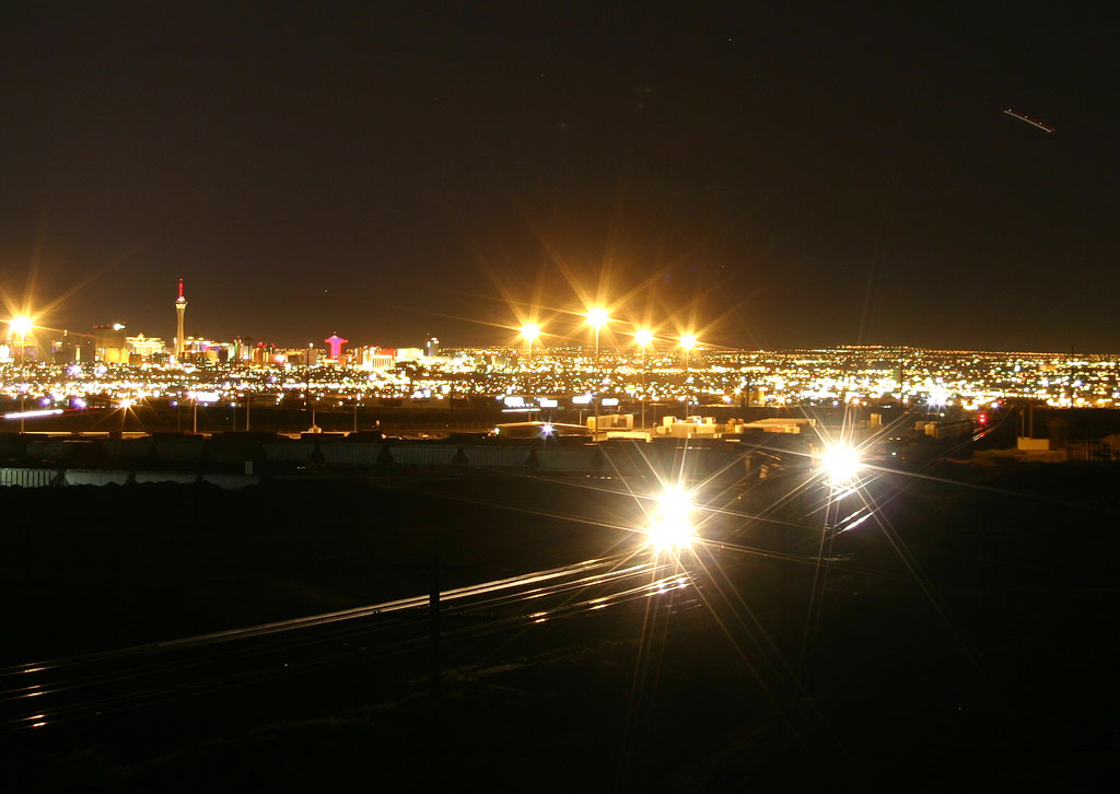 Valley Mini Yard at night
