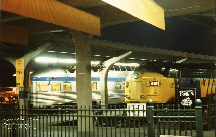 Vancouver's Pacific Central Stn.