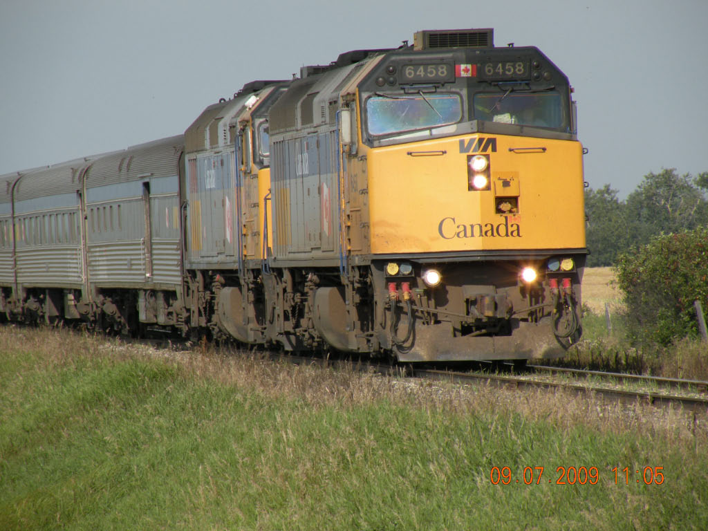 Via 692 Running with Two Locomotives