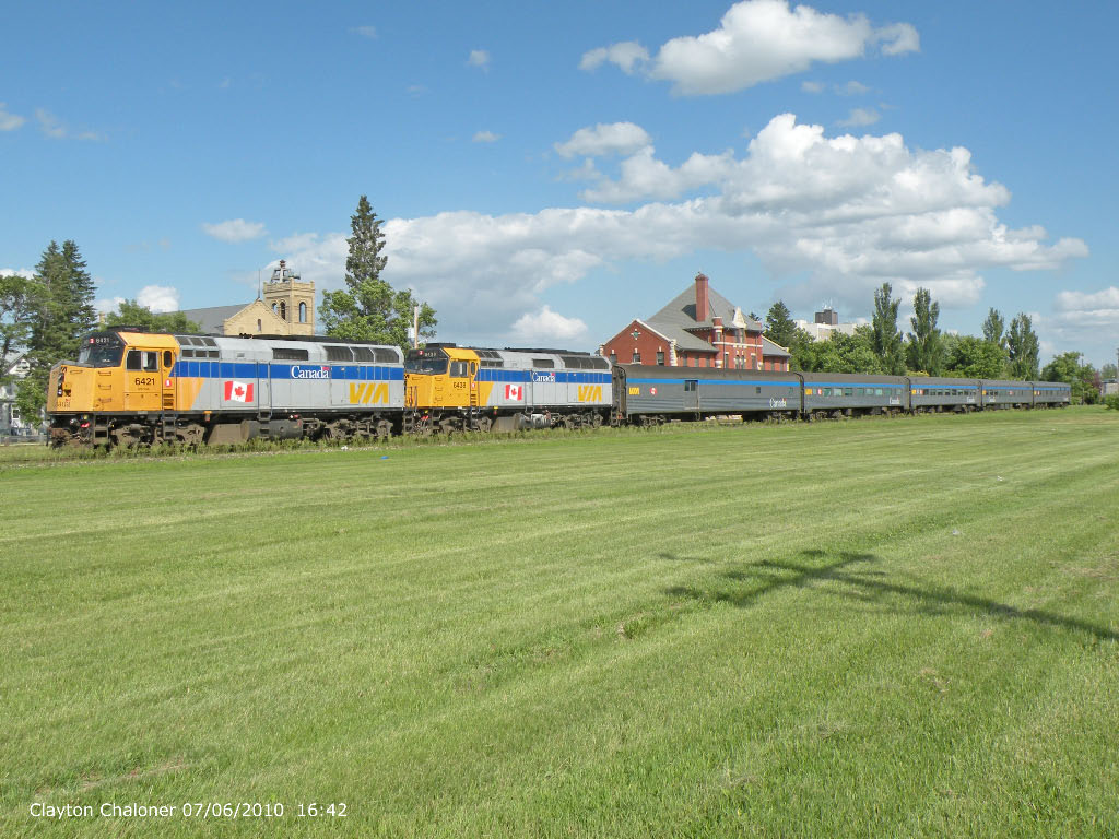 Via 693 at Dauphin, MB.