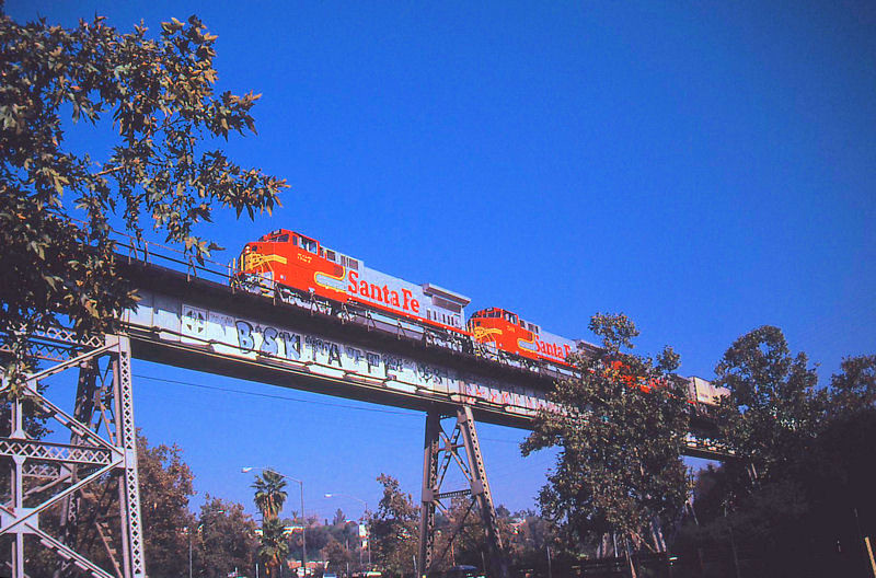 Warbonnets on the Arroyo Seco Trestle