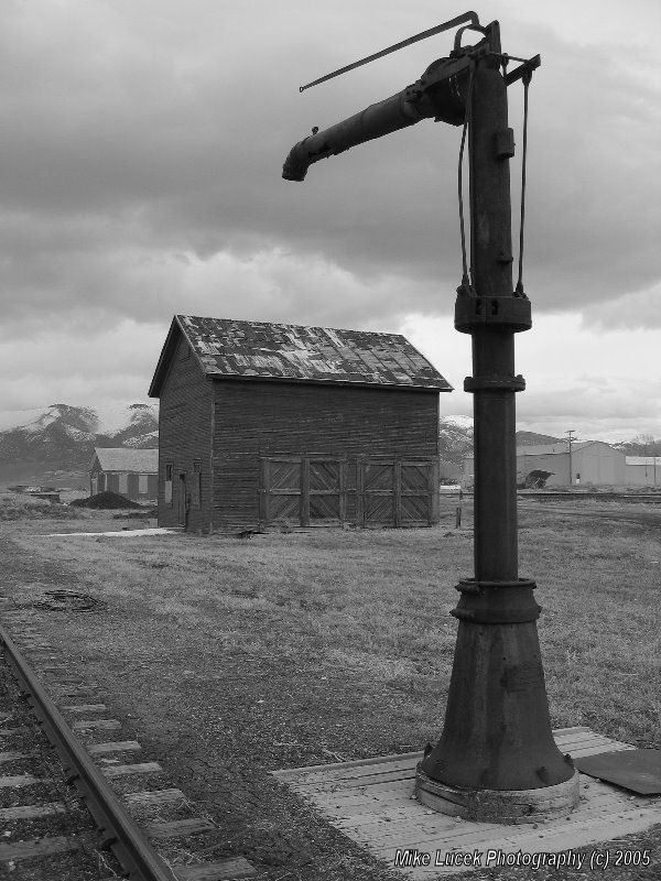 Water spout/barn - bygone era