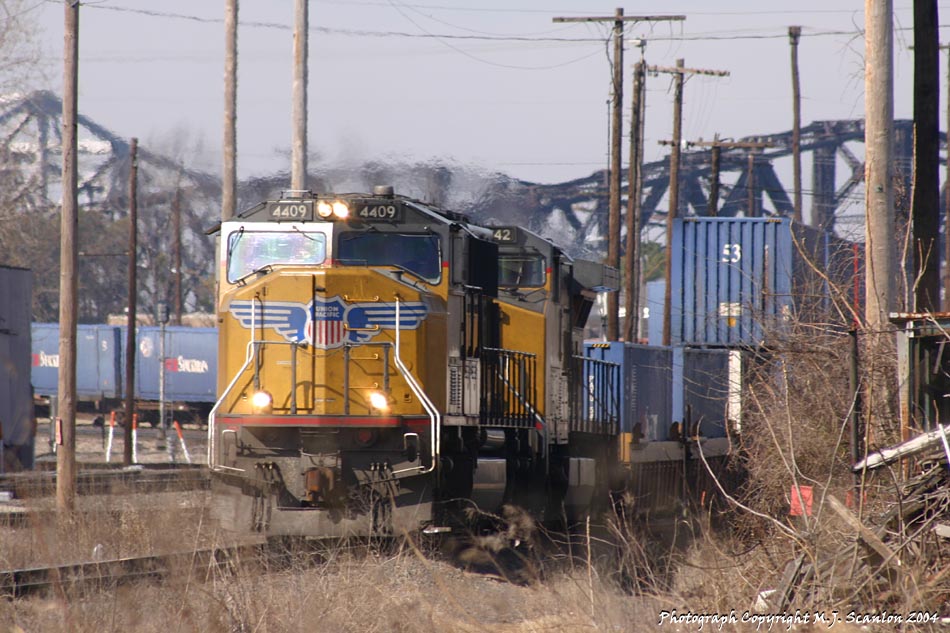 Welcome to Memphis - UP 4409 - SD70M - M.J. Scanlon