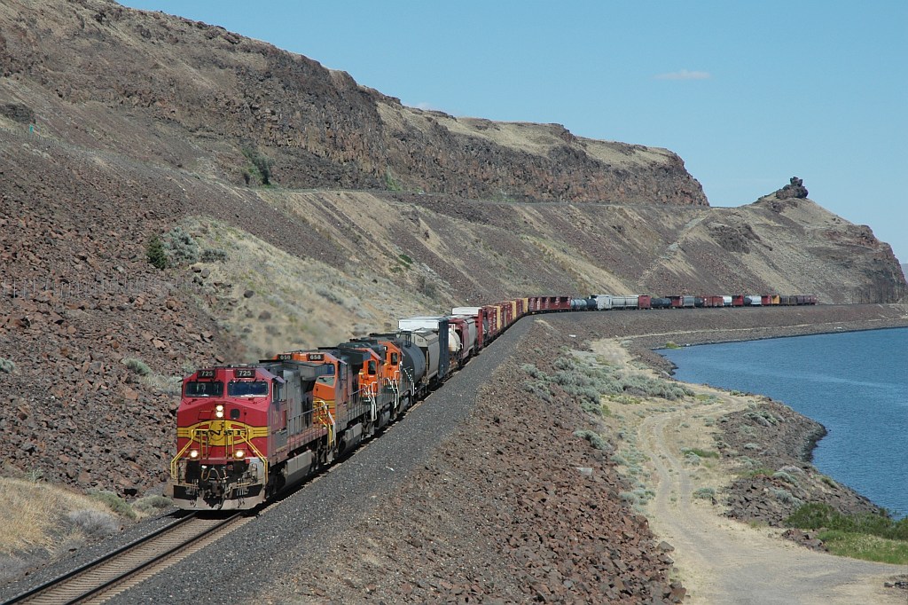 Westbound at Bates