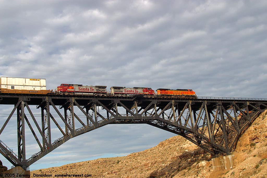 Westbound at Canyon Diablo