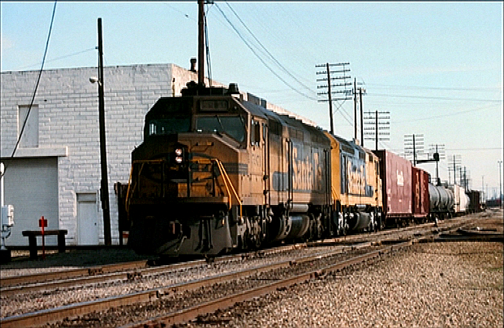 westbound by Stockton twr