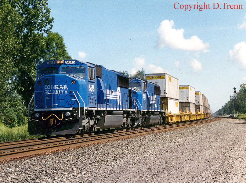 Westbound Conrail TV-11
