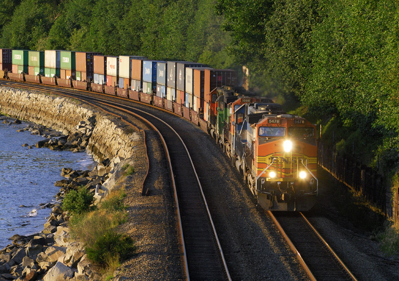 Westbound containers 2