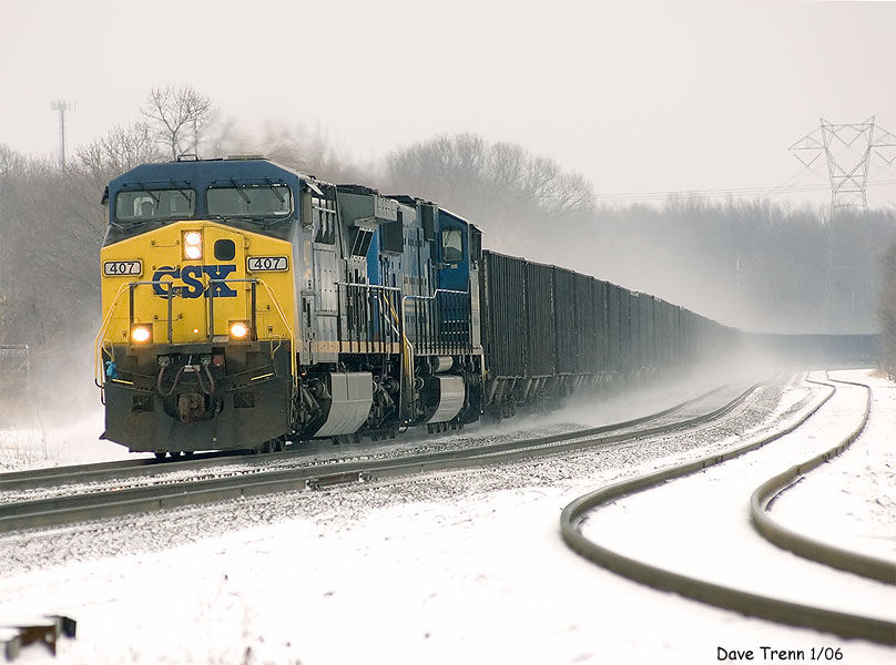 Westbound CSX E473-05