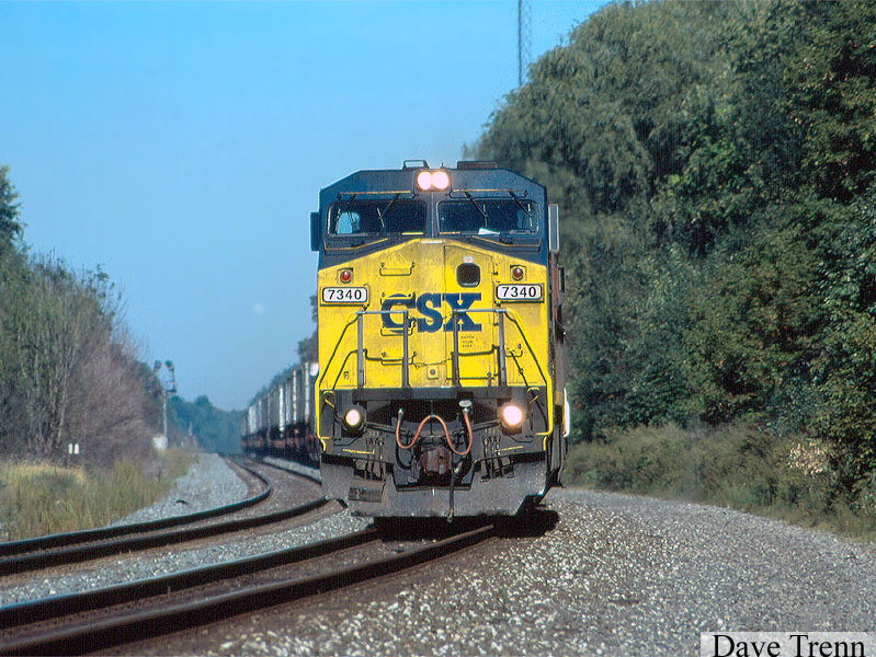 Westbound CSX Q109