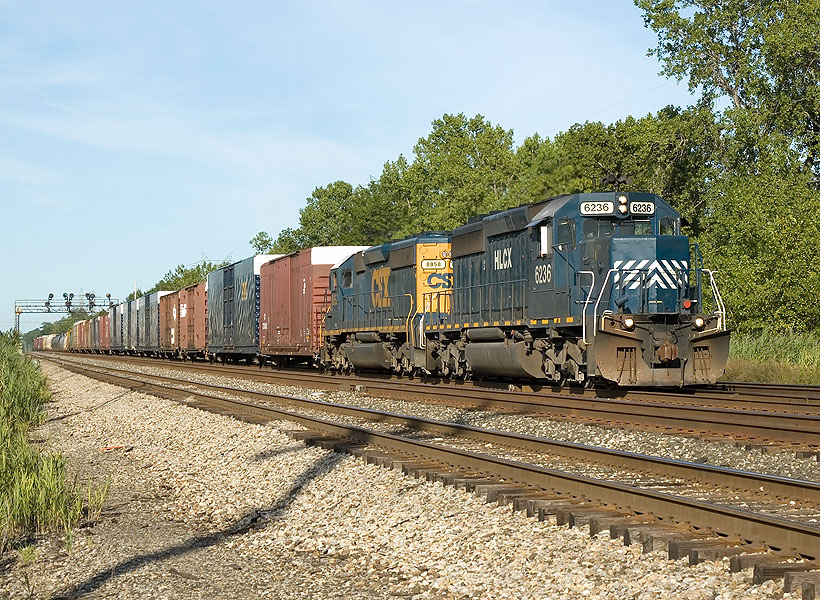 Westbound CSX Q363