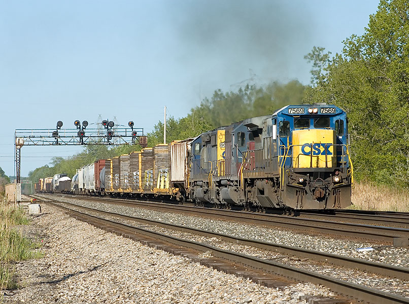 Westbound CSX Q391