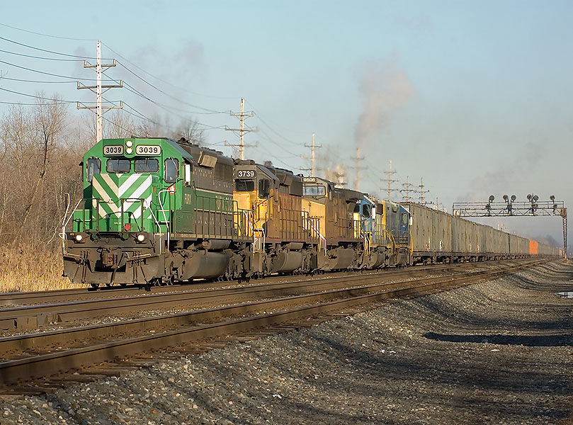Westbound CSX R439