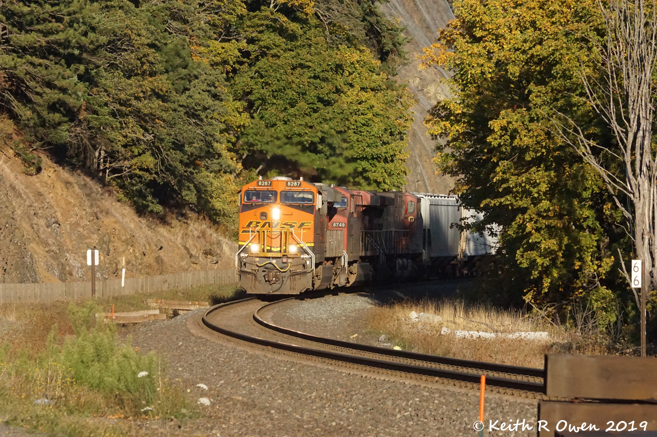 Westbound Grain Train