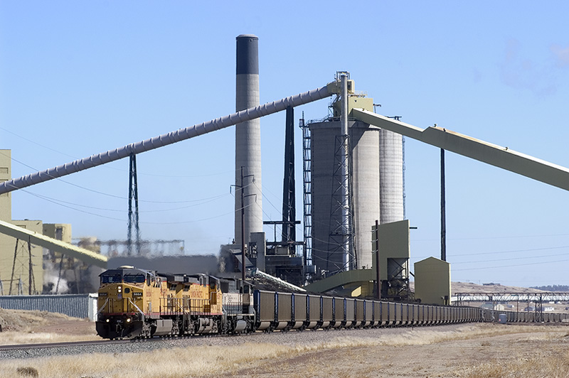 Westbound loads through Wyodak facility