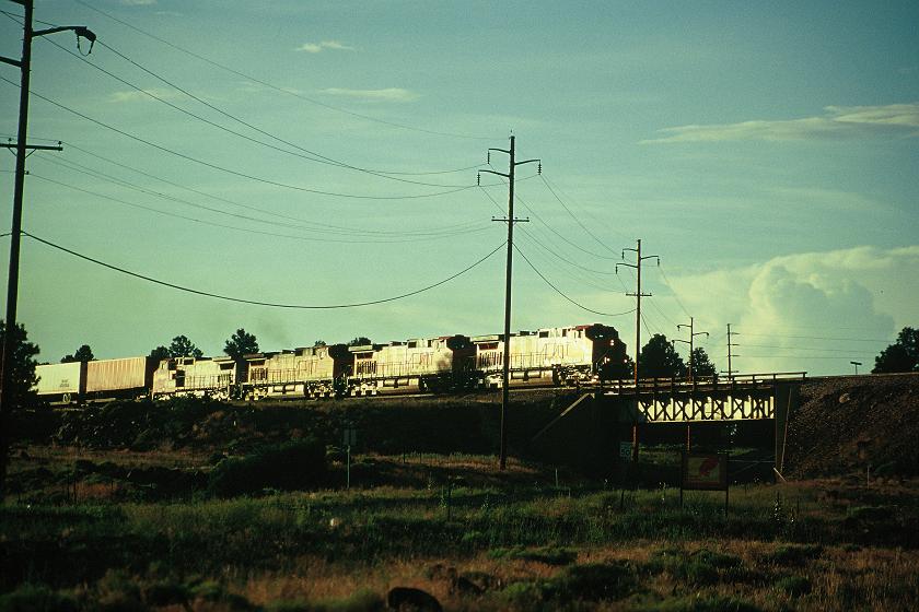 Westbound near Williams Junction