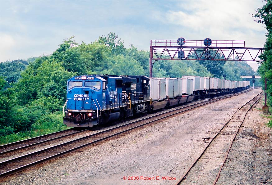 Westbound UPS Train at Torrance, PA