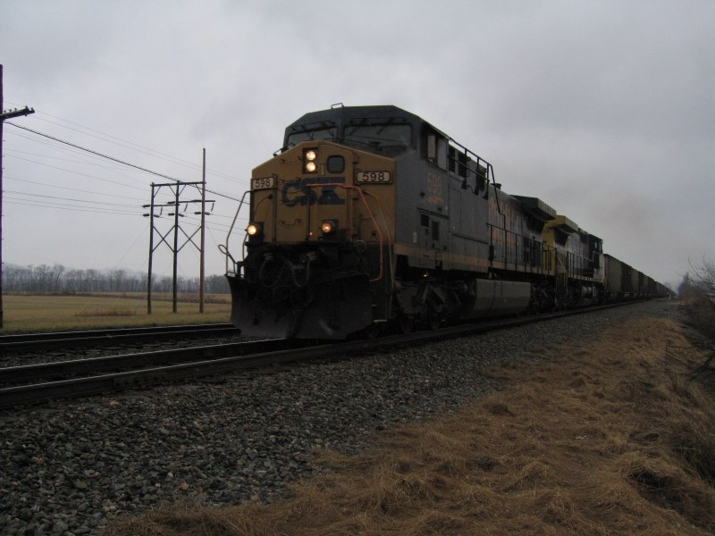Winter railfanning