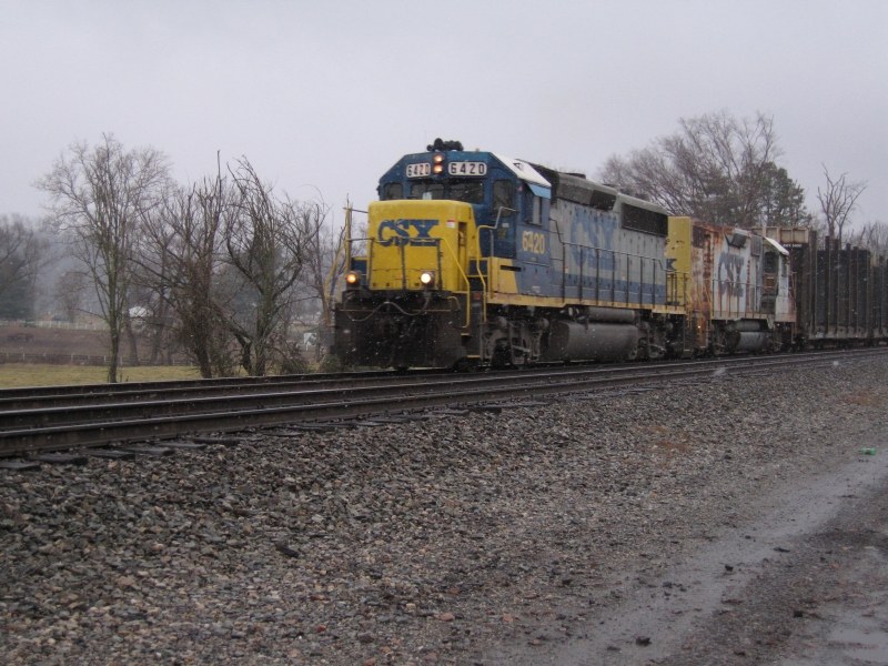Winter railfanning