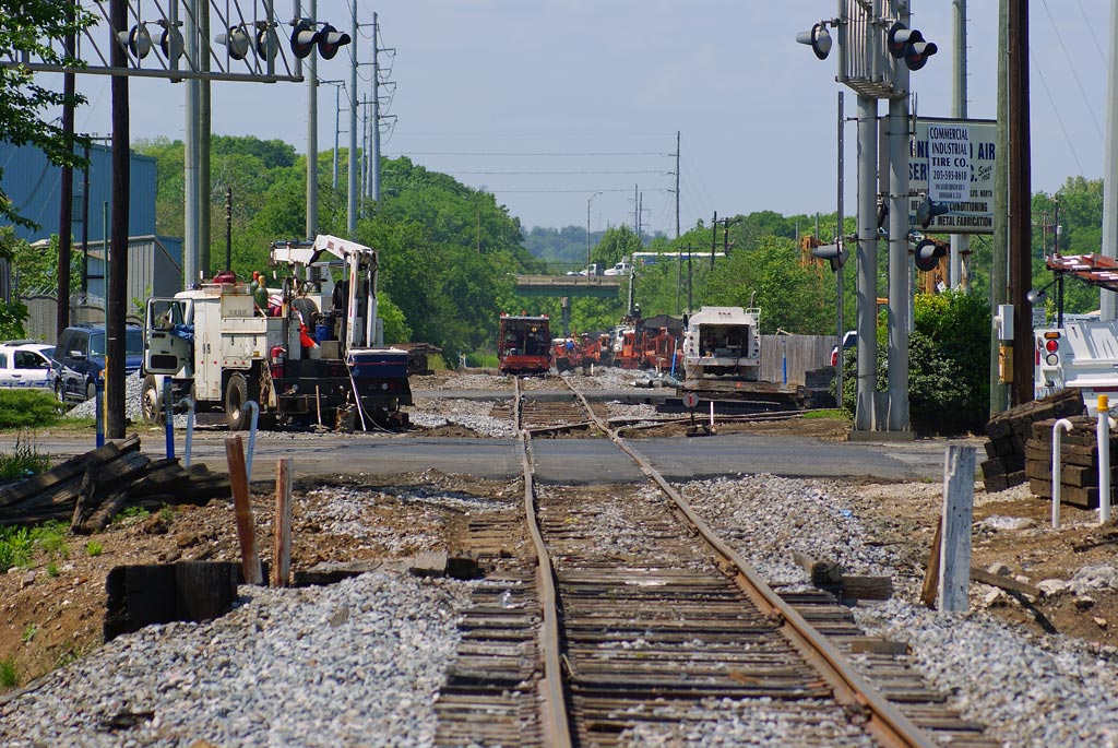 Woodlawn Jct. Track Upgrades