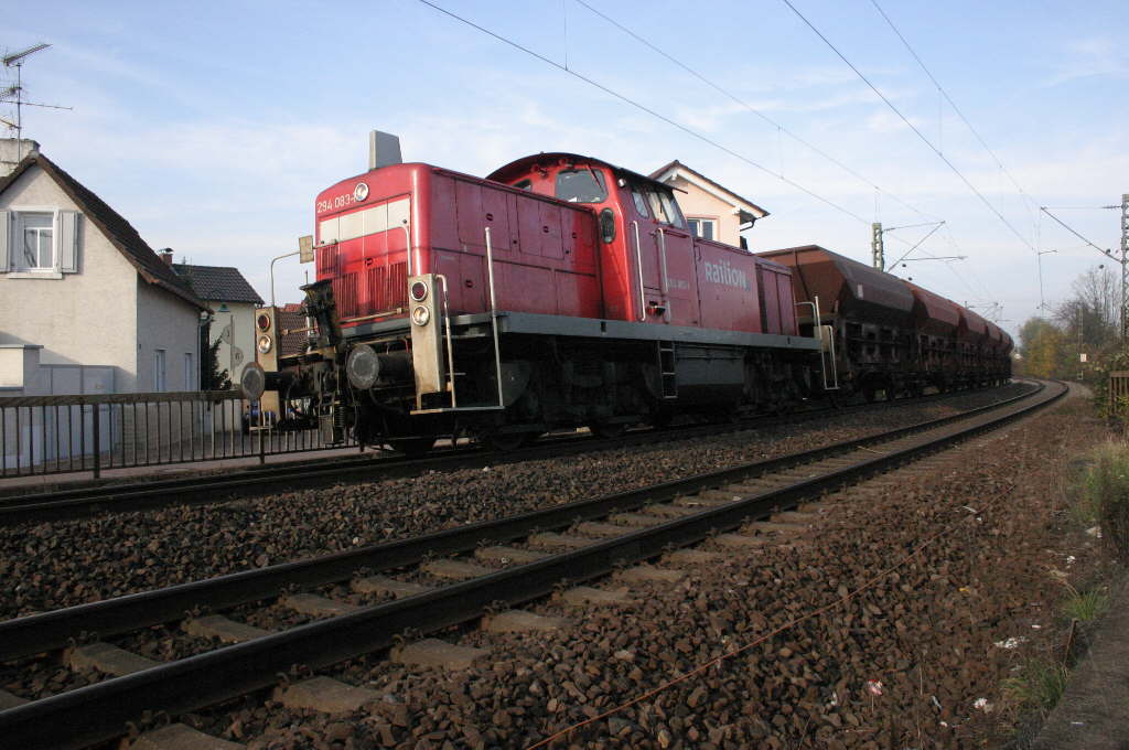 Work Train at Nackenheim Germany