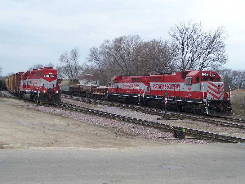 WSOR 3802 and 2054 meet