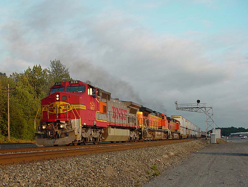 Z train at Sunset