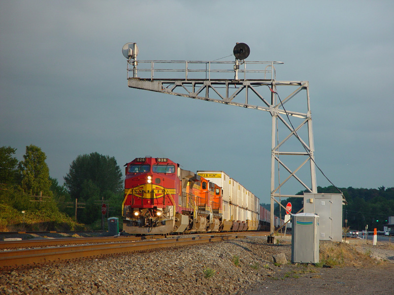 Z train leaving South Seattle